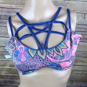 Maaji Crossroads Strappy Reversible top